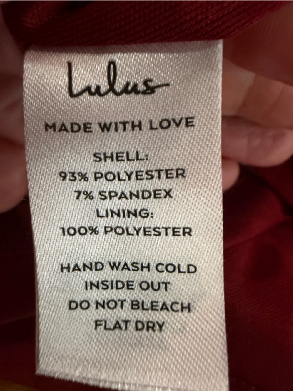 Lulus Women Burgundy Red Satin Halter Wrap Skater Cocktail Dress Size Small EUC - Picture 8 of 11